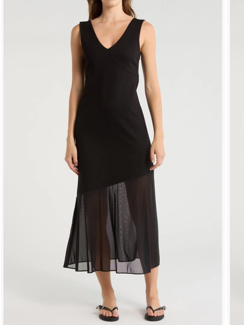 NWT Rag & Bone Venice semi-sheer dress, Large